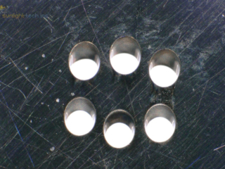 0.410mm holes 0.410mm holes